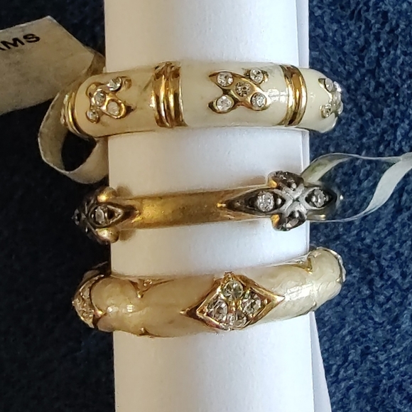 Women's stack rings, set of 3,  NWT - Picture 1 of 6